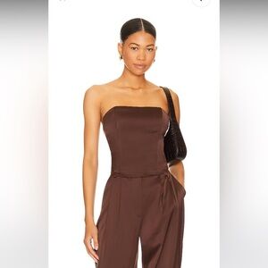 New! Favorite Daughter The Lanai Top in Coffee 🤎 Sz 10 NWT!